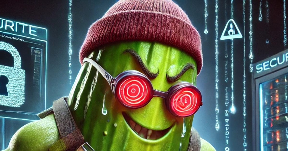 Malicious Pickle - Python Pickle Security Risks & Mitigations